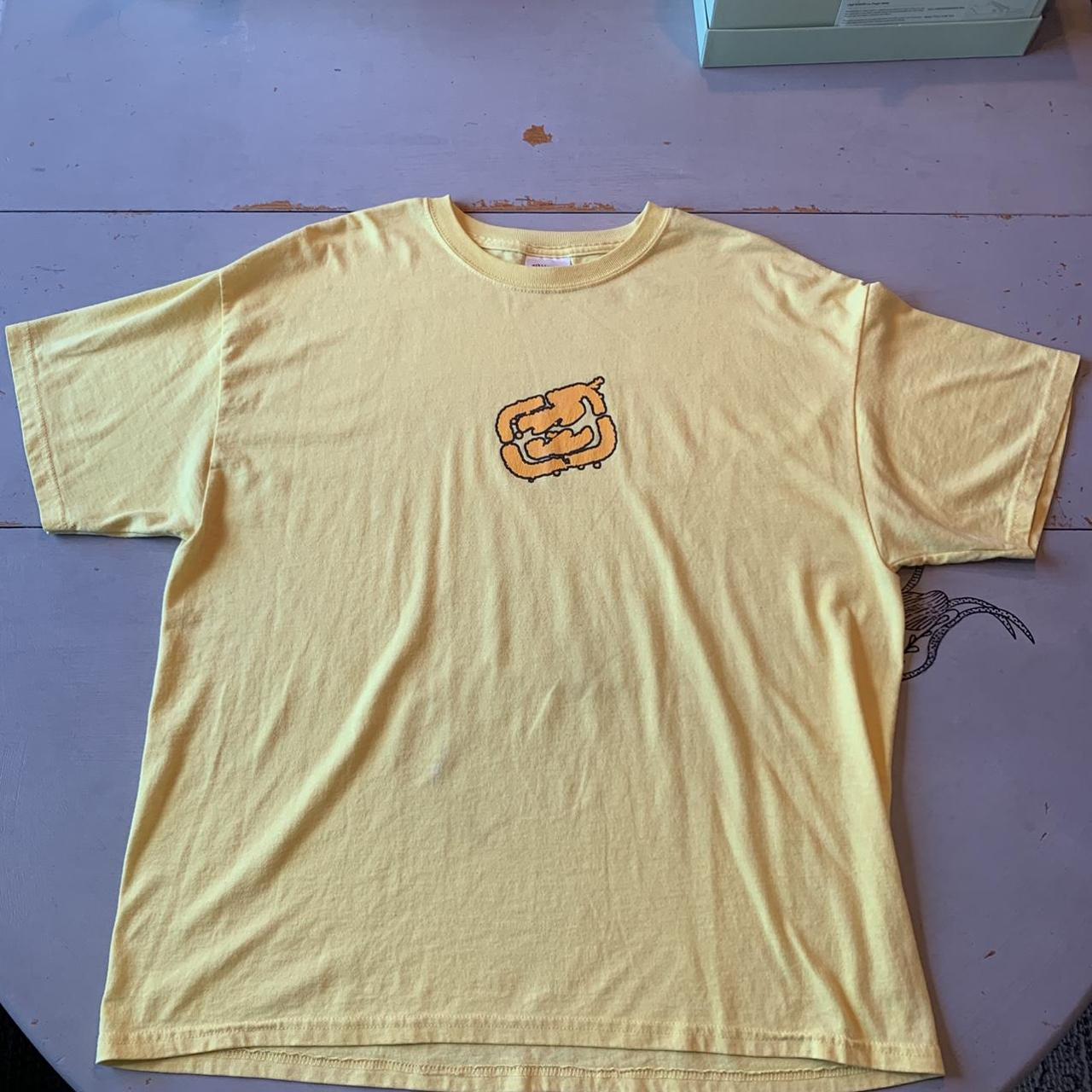 Billabong Men's Yellow T-shirt | Depop