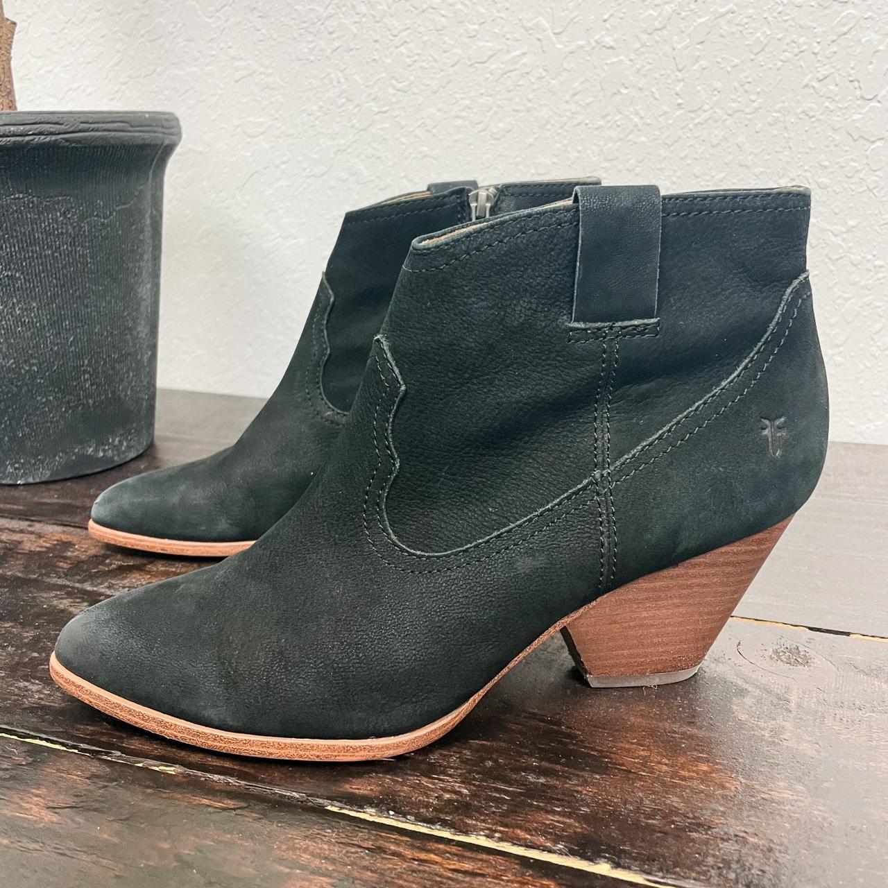 frye reina bootie black