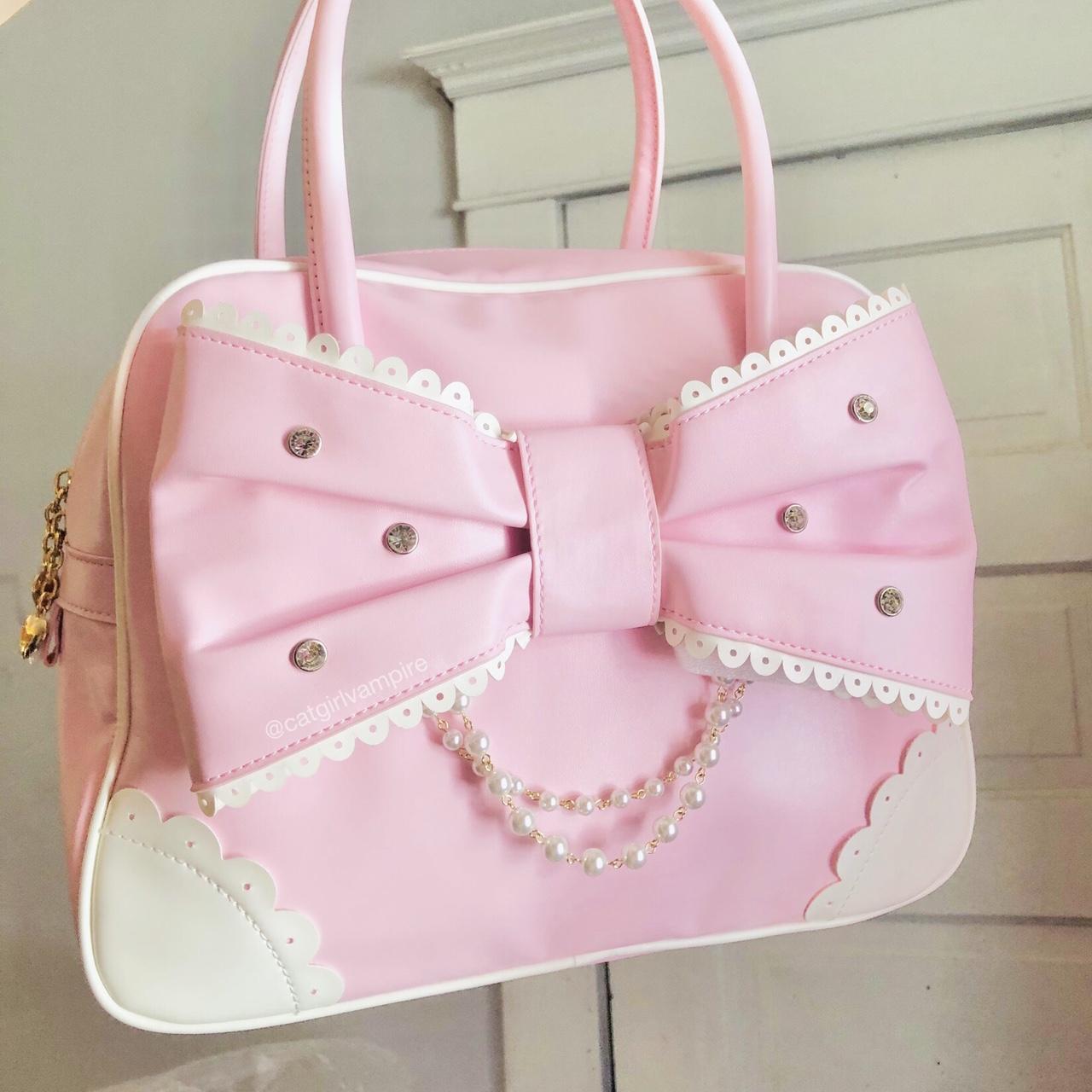 angelic pretty boston bag trading for diso... - Depop