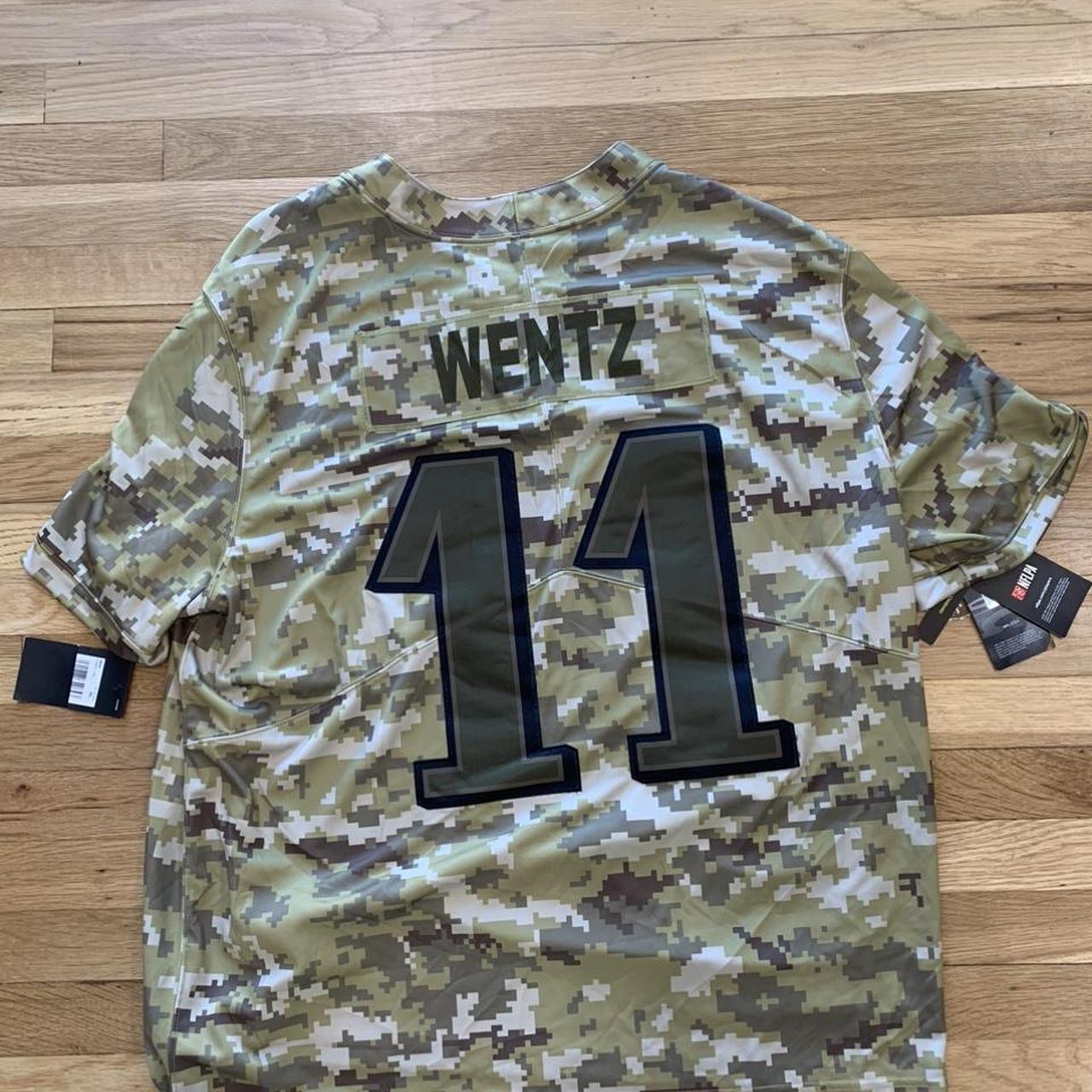 carson wentz salute to service jersey