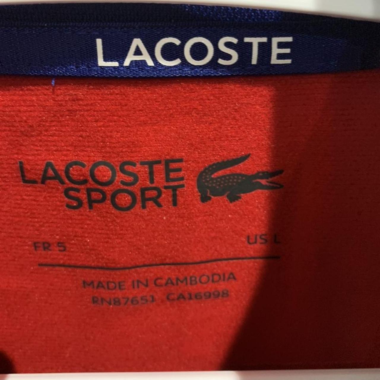 Lacoste sporting deals spirit classic