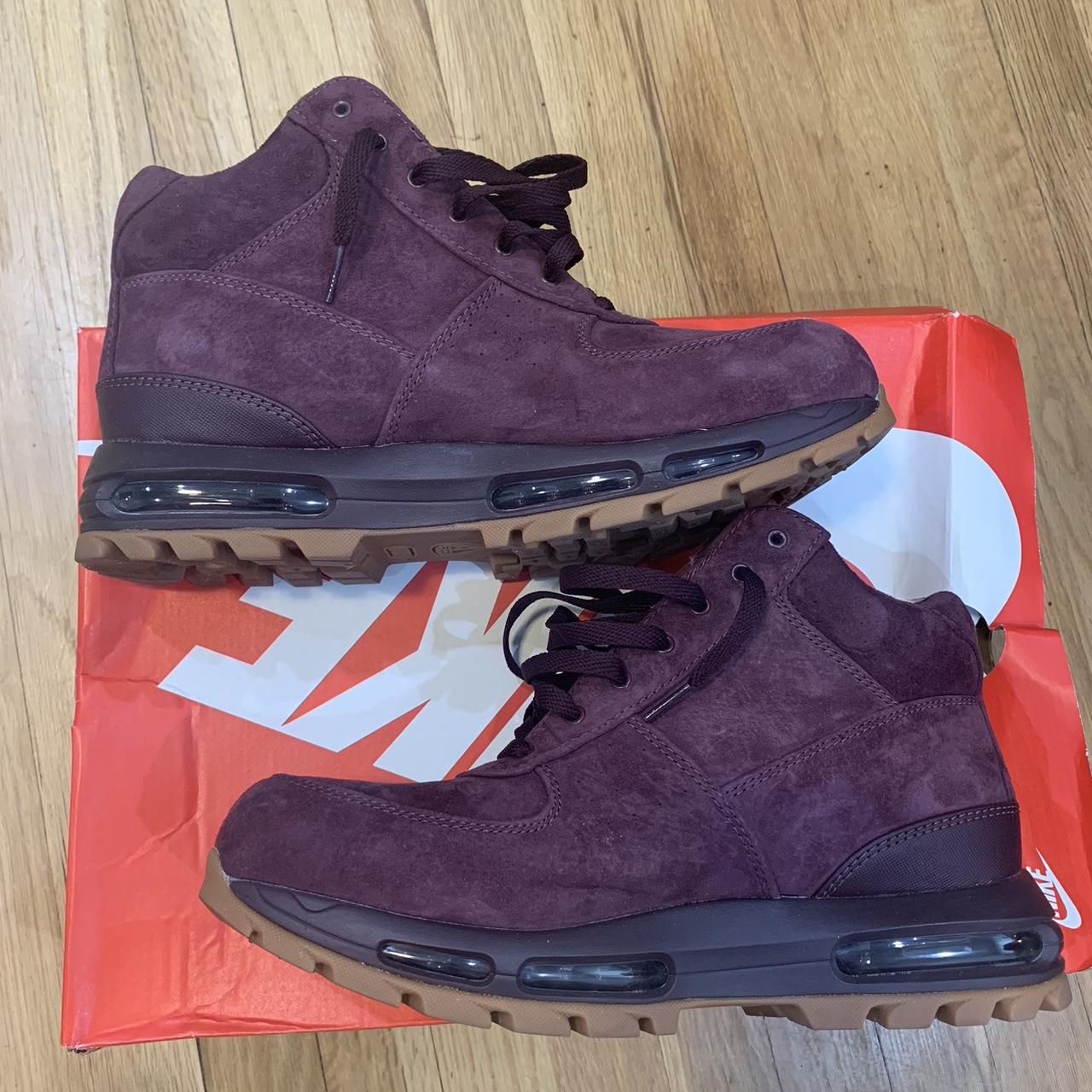 Nike acg fashion boots burgundy