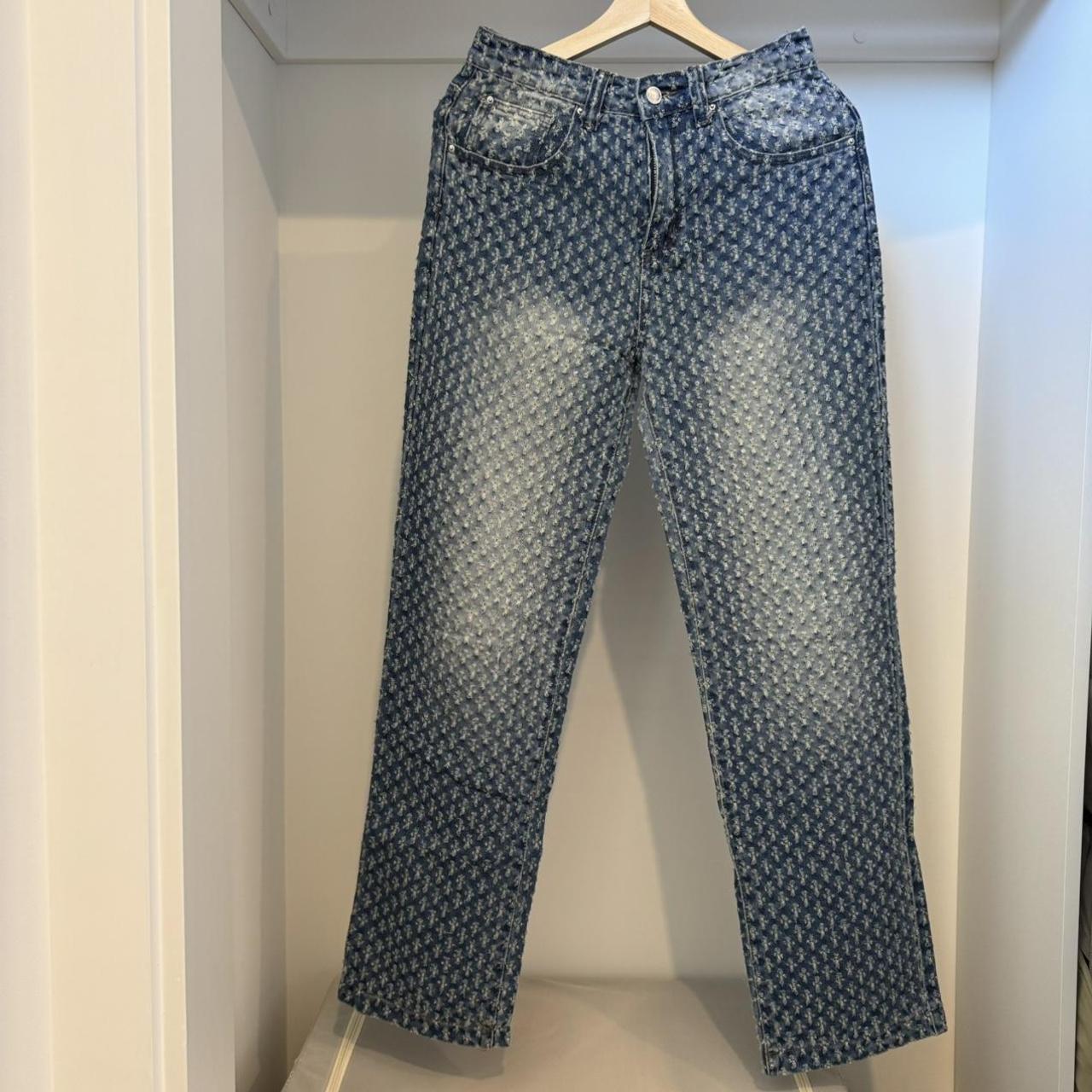 Jaded London blue Sky jeans oversize Size W28 | Depop