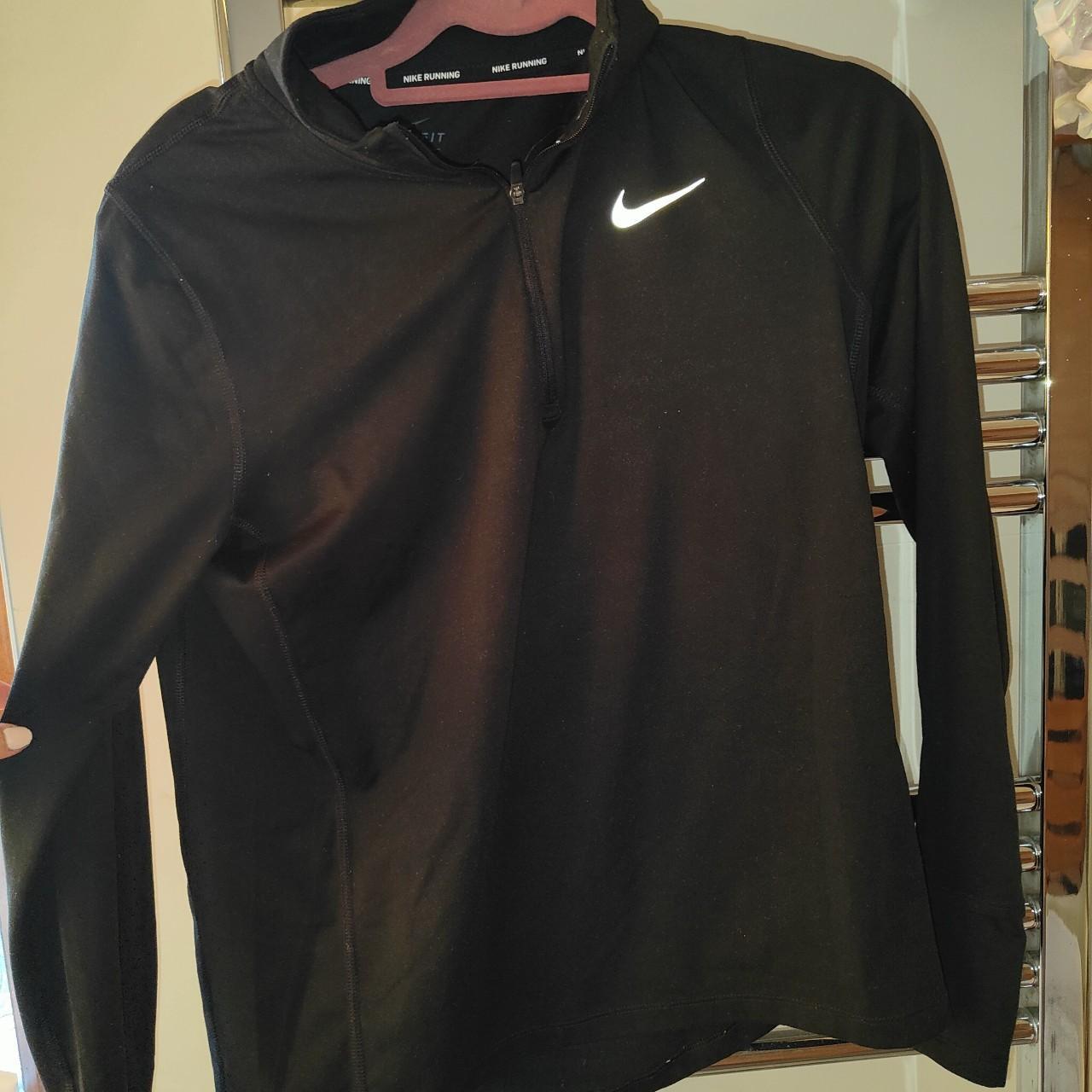 womens nike running quarter zip
