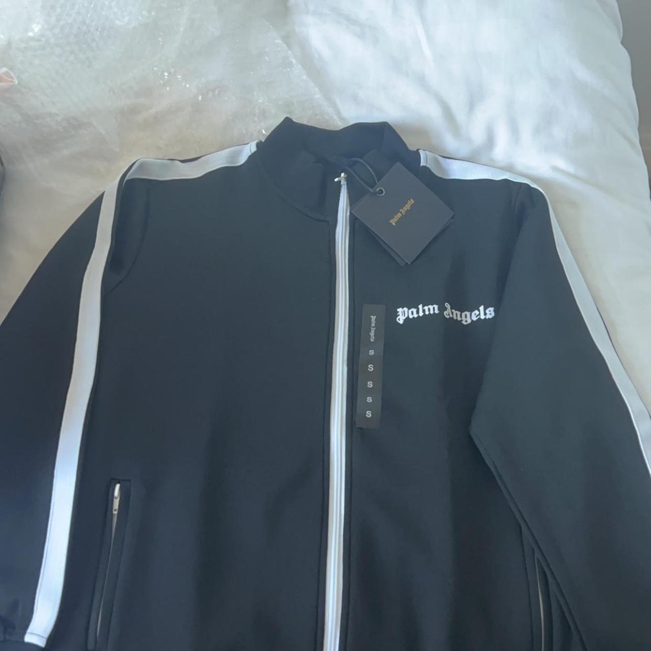 Palm Angels Track Top(black) brand new Comes with... - Depop