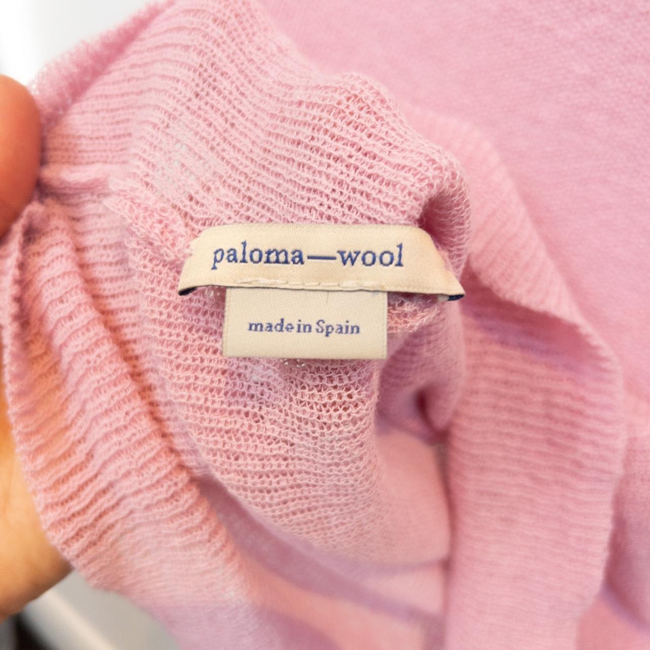 Paloma wool Malvo ロゴシャツ　ピンクチェック Paloma wool Malvo ロゴシャツ ピンクチェック PALOMA WOOL