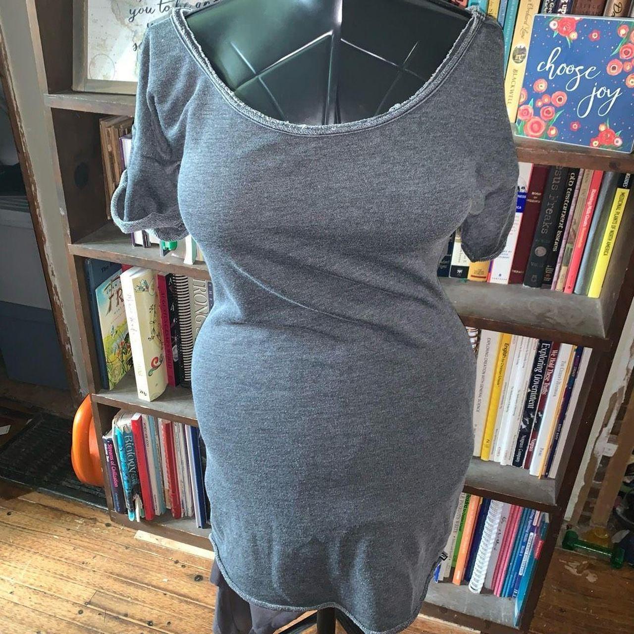 Grey Fabletics Sweater Dress - Functional Side - Depop