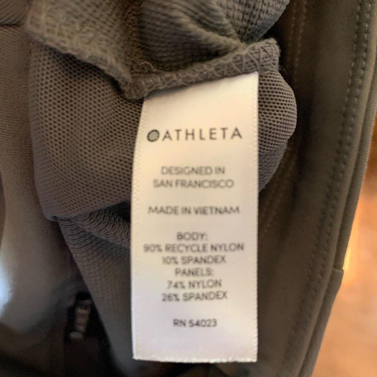 Athleta Headlands Hybrid Moto Tight Leggings Zip - Depop