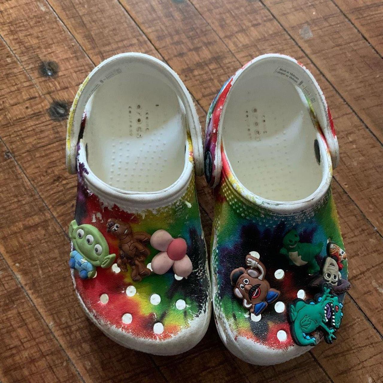 Crocs with painted best sale toes