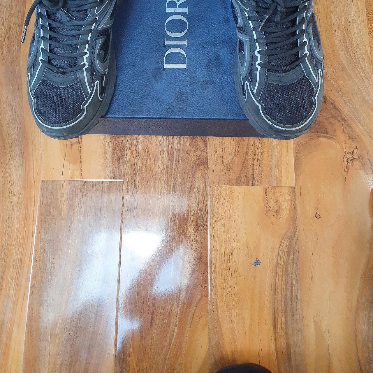 Dior B30s Black and reflective silver (OPEN