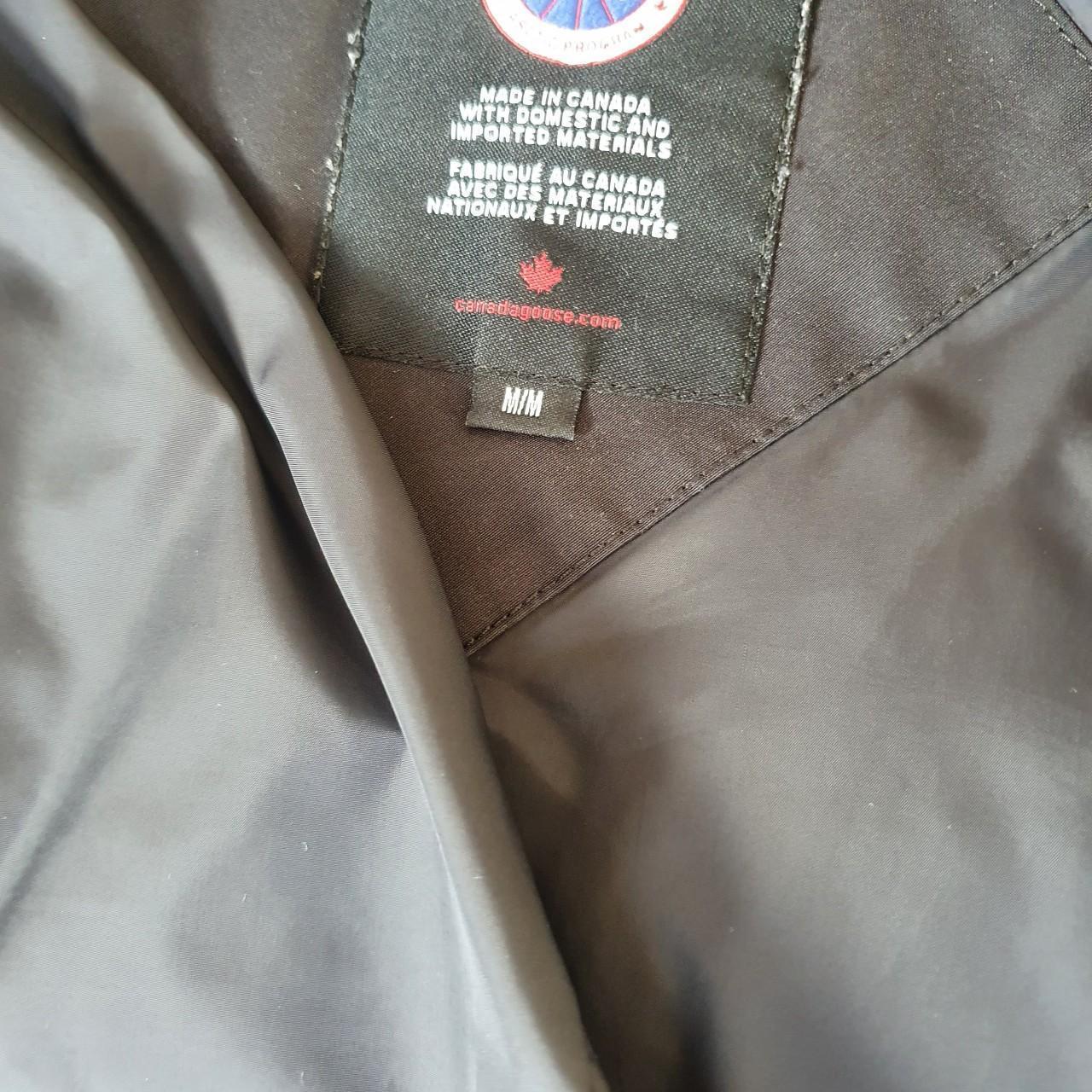 Canada Goose Men's Black and Red Jacket