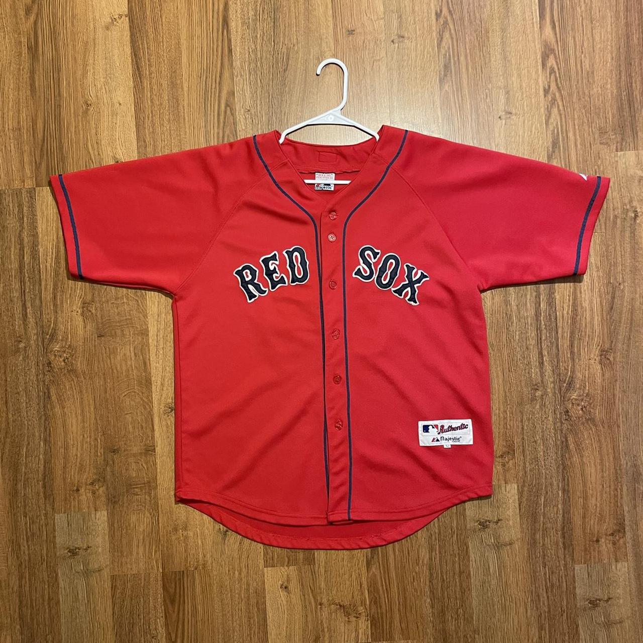 Boston Red Sox Ortiz 34 Away Baseball Jersey 2000's - Depop