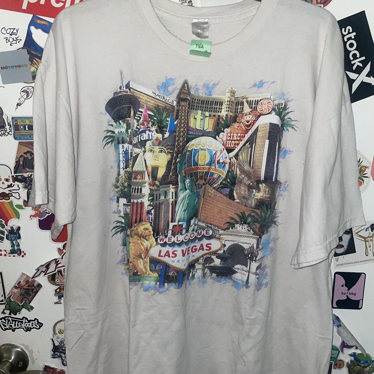 Las Vegas tee Size: Adult Large MINT CONDITION Las... - Depop