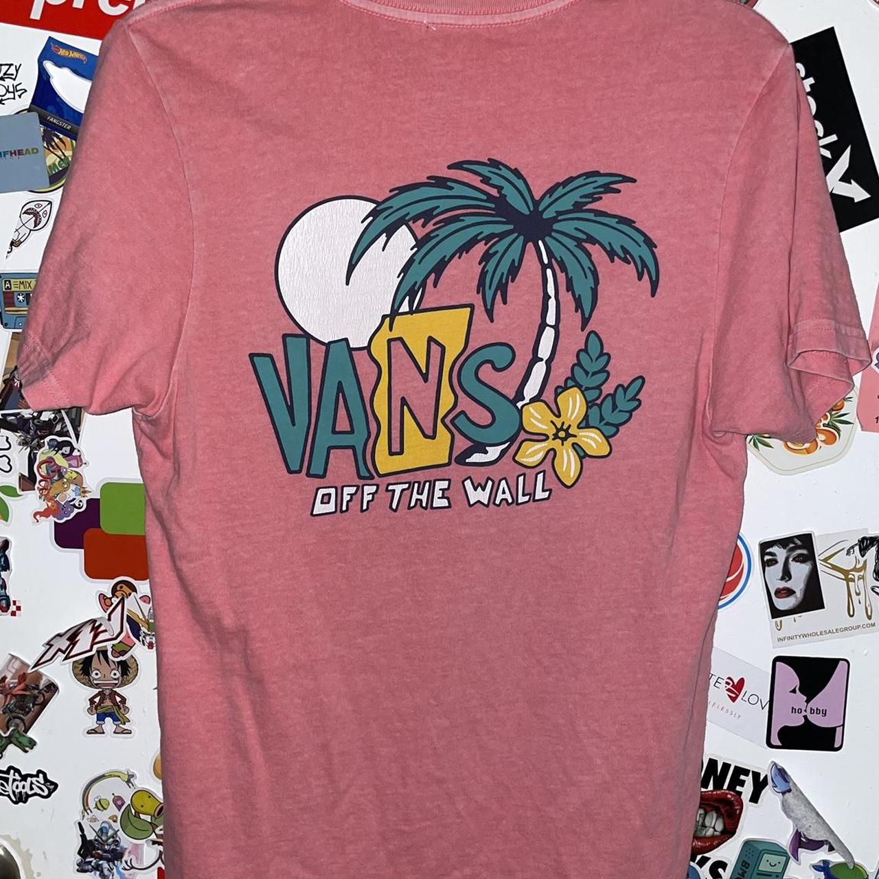 Pastel vans shirt on sale