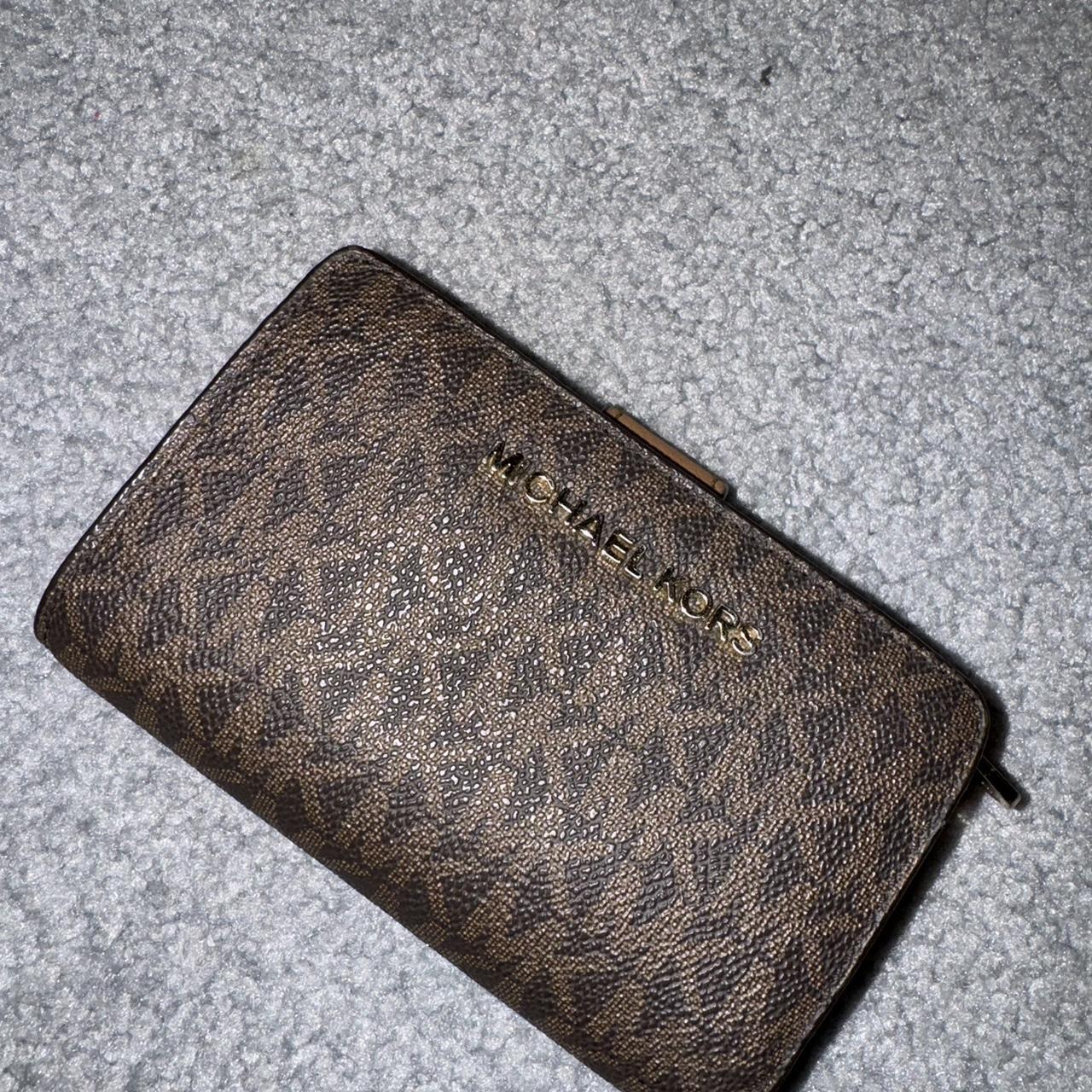 Michael Kors Medium Signature Logo Wallet All Depop