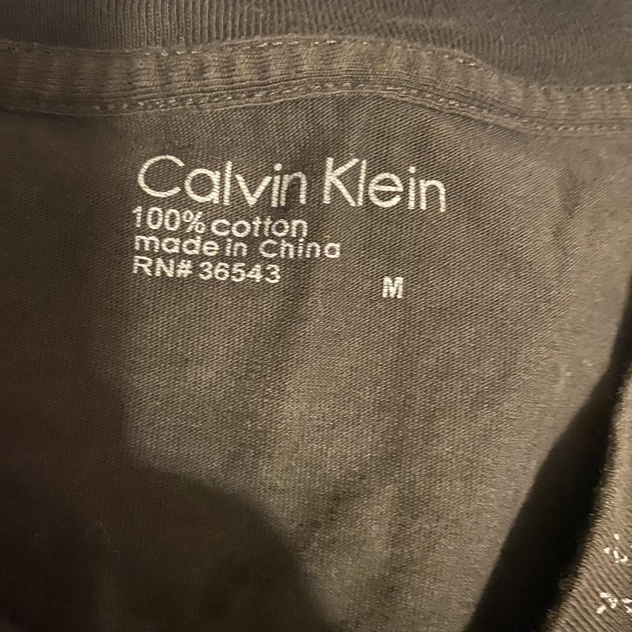 Brown Calvin Klein shirt. Size Medium. It’s kinda... Depop