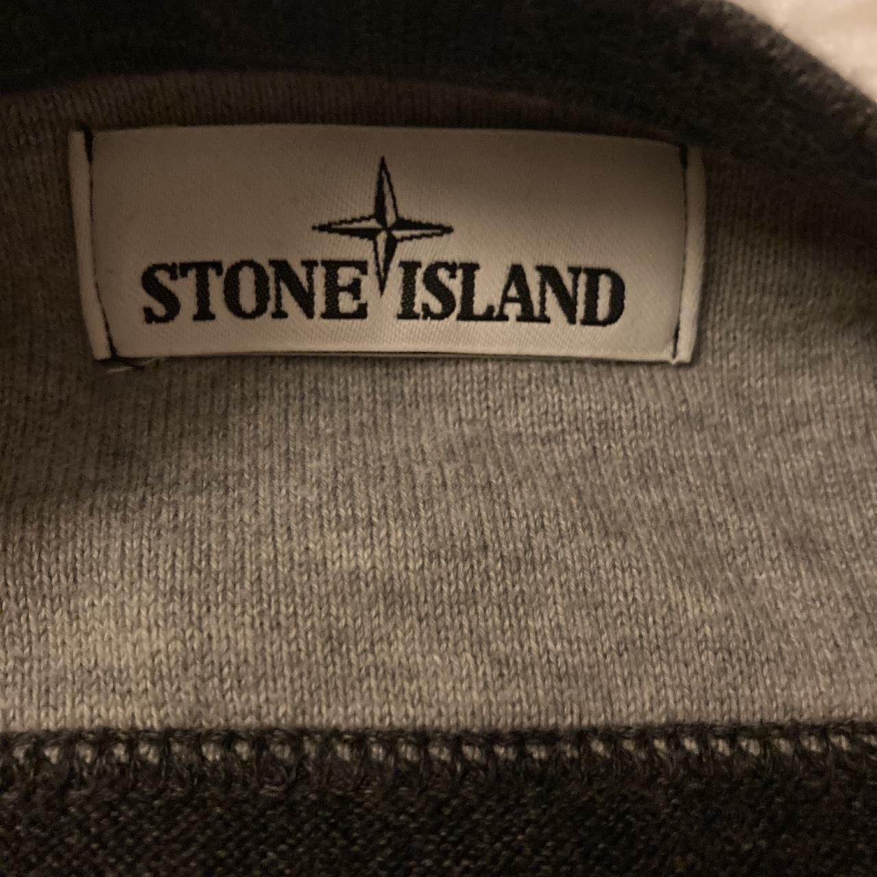 Grey Stone Island jumper Size XL but fits medium... - Depop