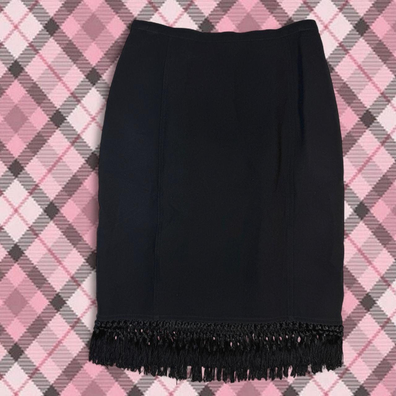 Claude montana women's black skirt