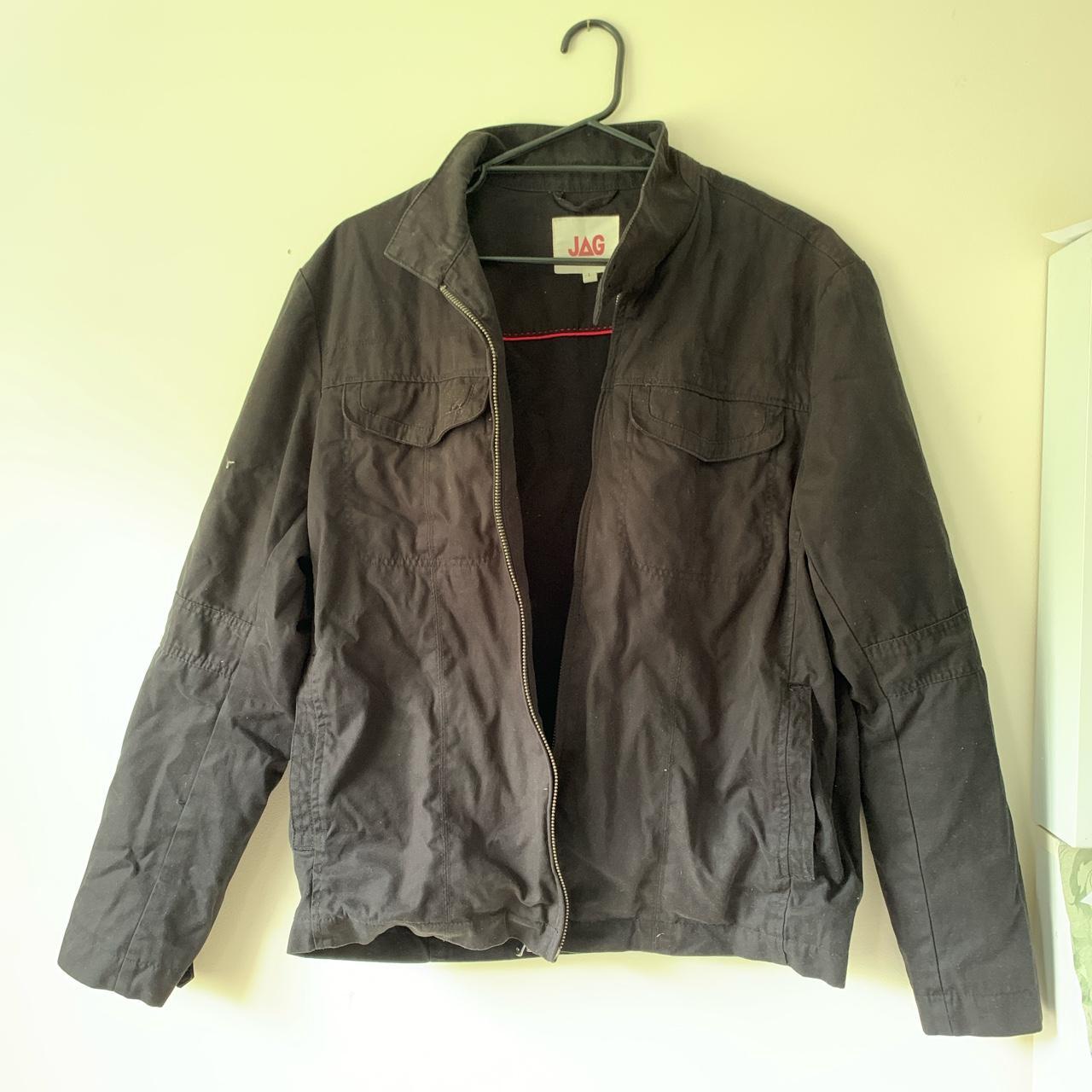 Designer jag black jacket Size: L Condition: new - Depop