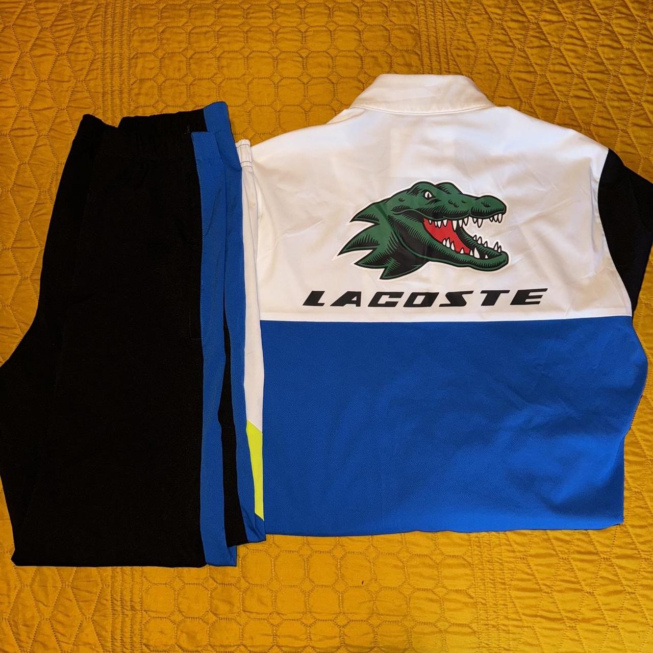 Lacoste Sport Track Suit Men Size L 100 Polyester