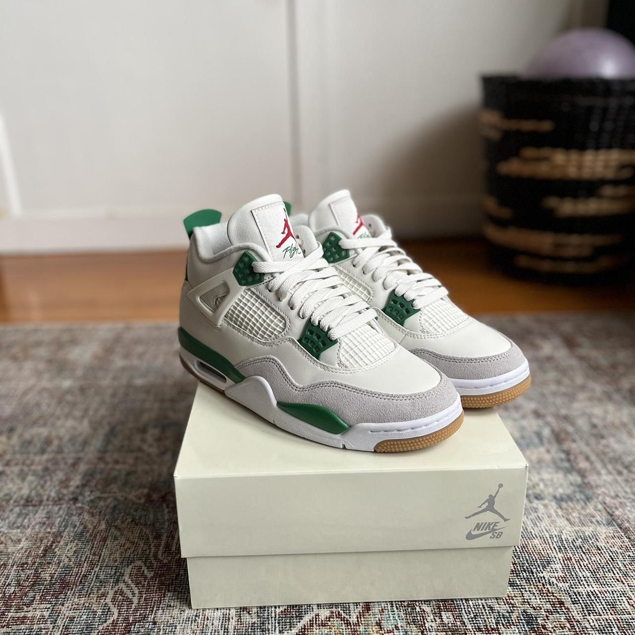 Air Jordan 4 Retro Pine Green SB - brand new OG all... - Depop