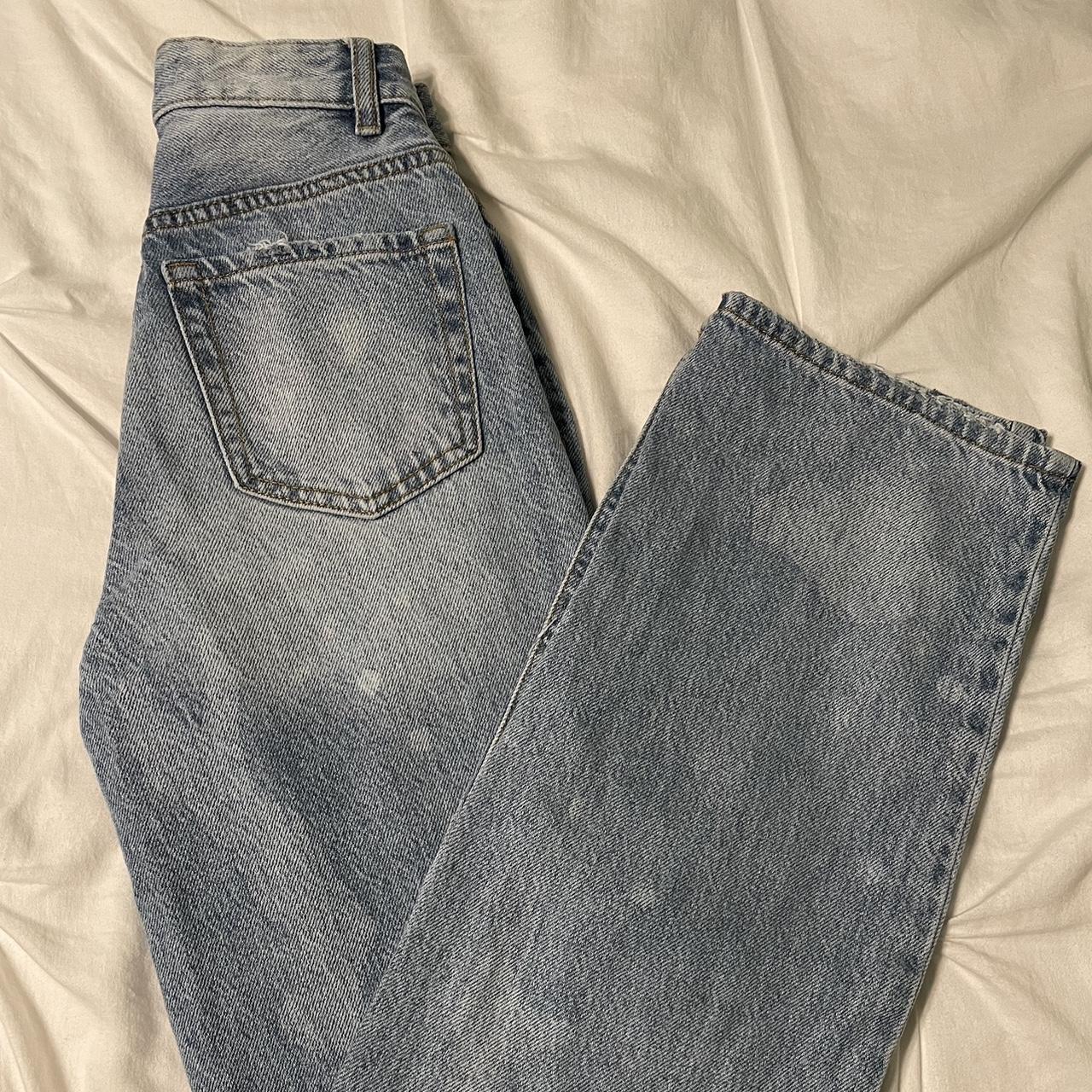 Bleachwork ripped 90s boyfriend jeans PACsun 23’... - Depop