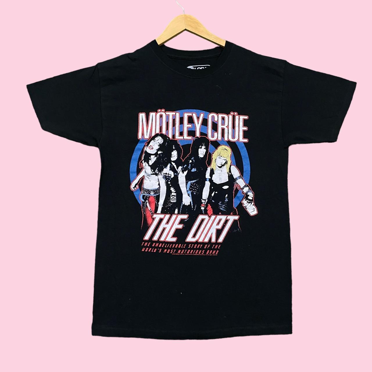 the dirt t shirt motley crue