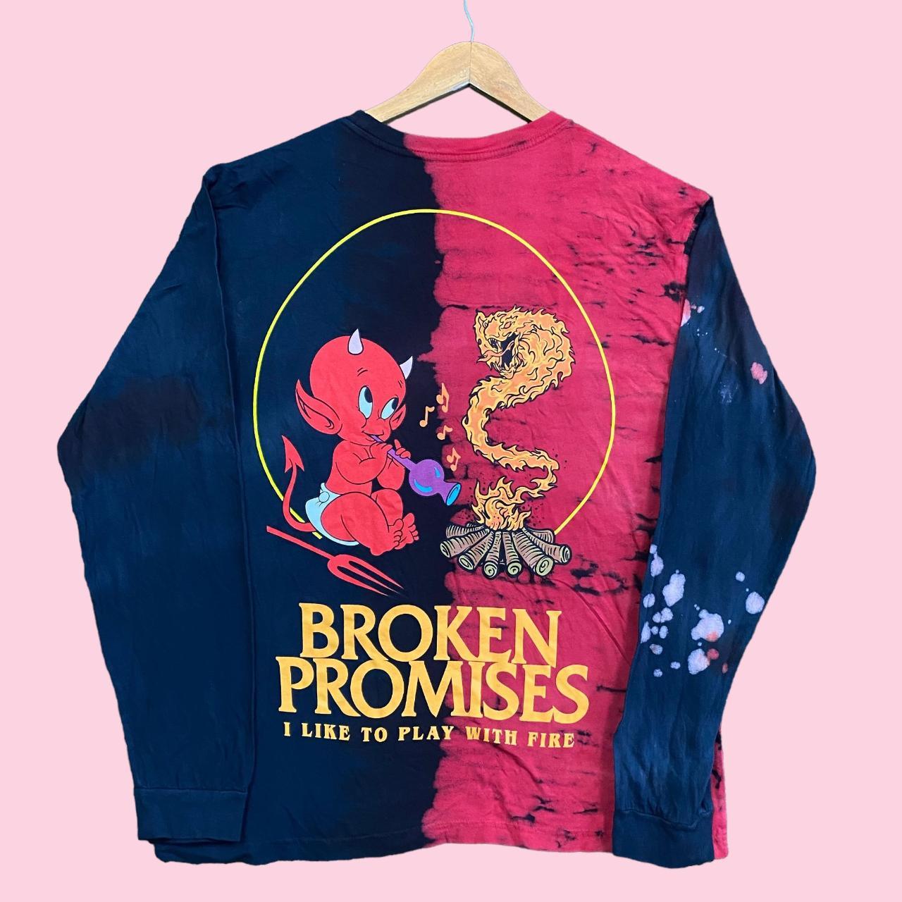 Broken Promises x Hot Stuff I Like To Play With Fire - Depop