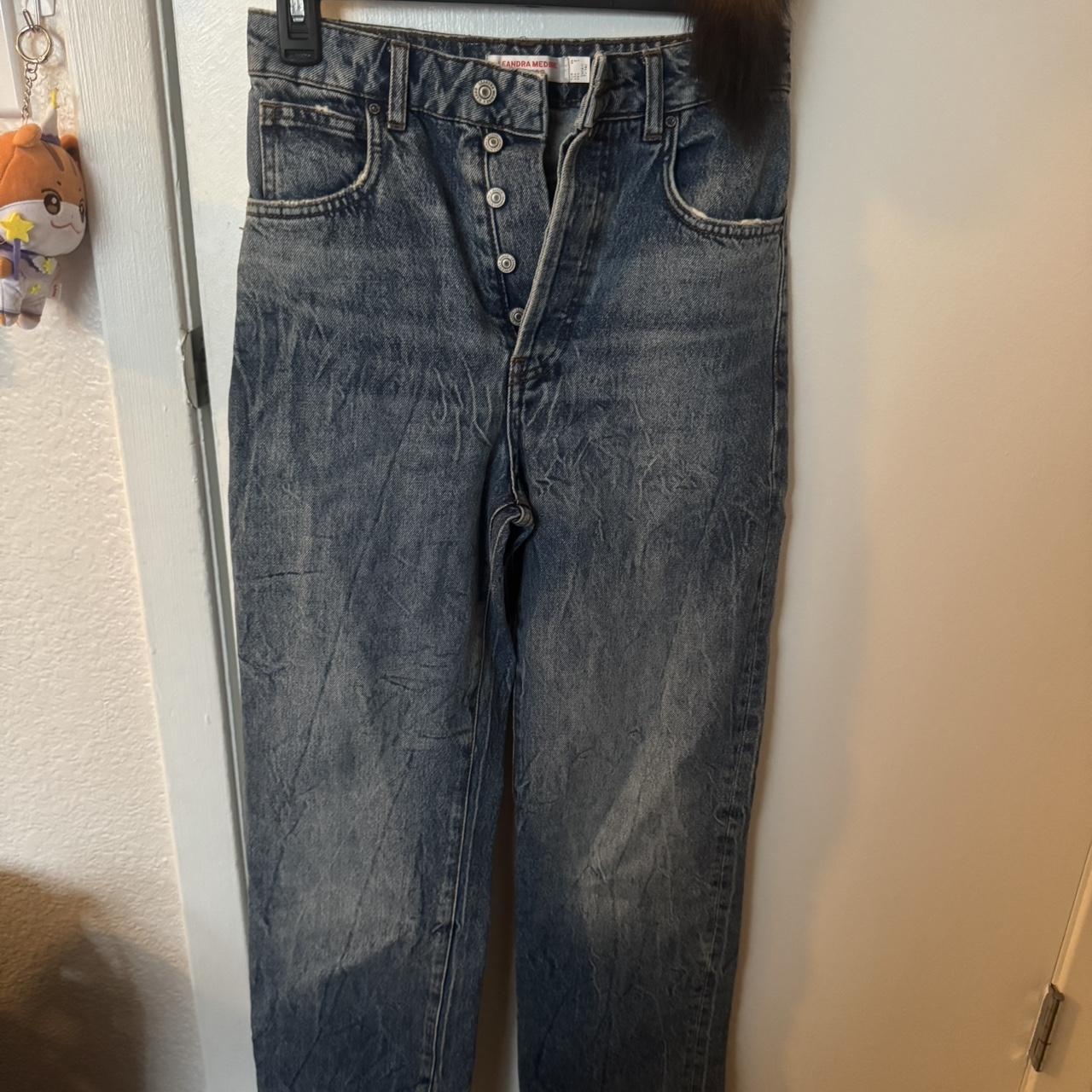 Mango Women's Jeans - Blue/Navy - S – Leandra Med… - image 1