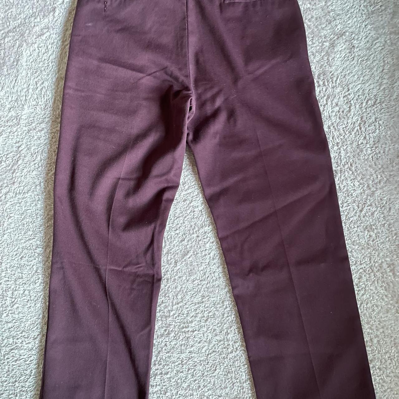 Dickies vintage 00’s burgundy original work pants... - Depop