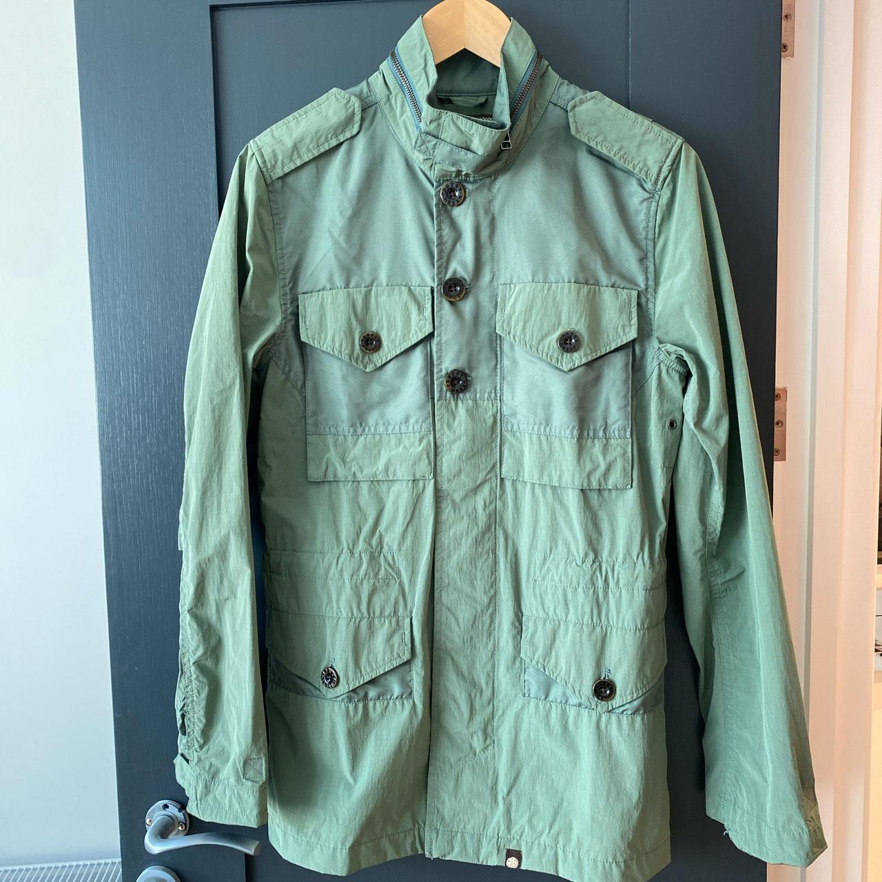 Pretty green contrast jacket hotsell