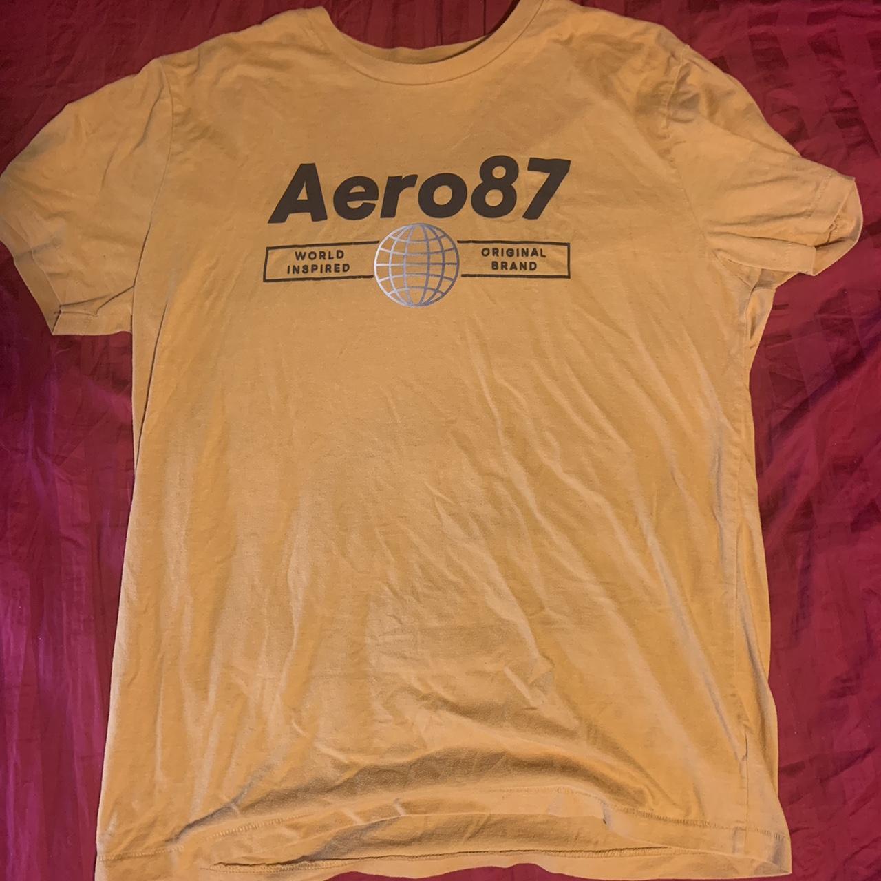 aero 87 yellow shirt