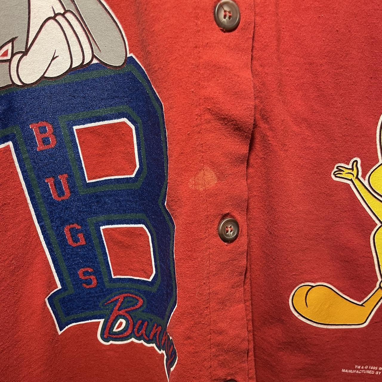 Boston Red Sox Looney Tunes Bugs Bunny Navy Baseball Jersey