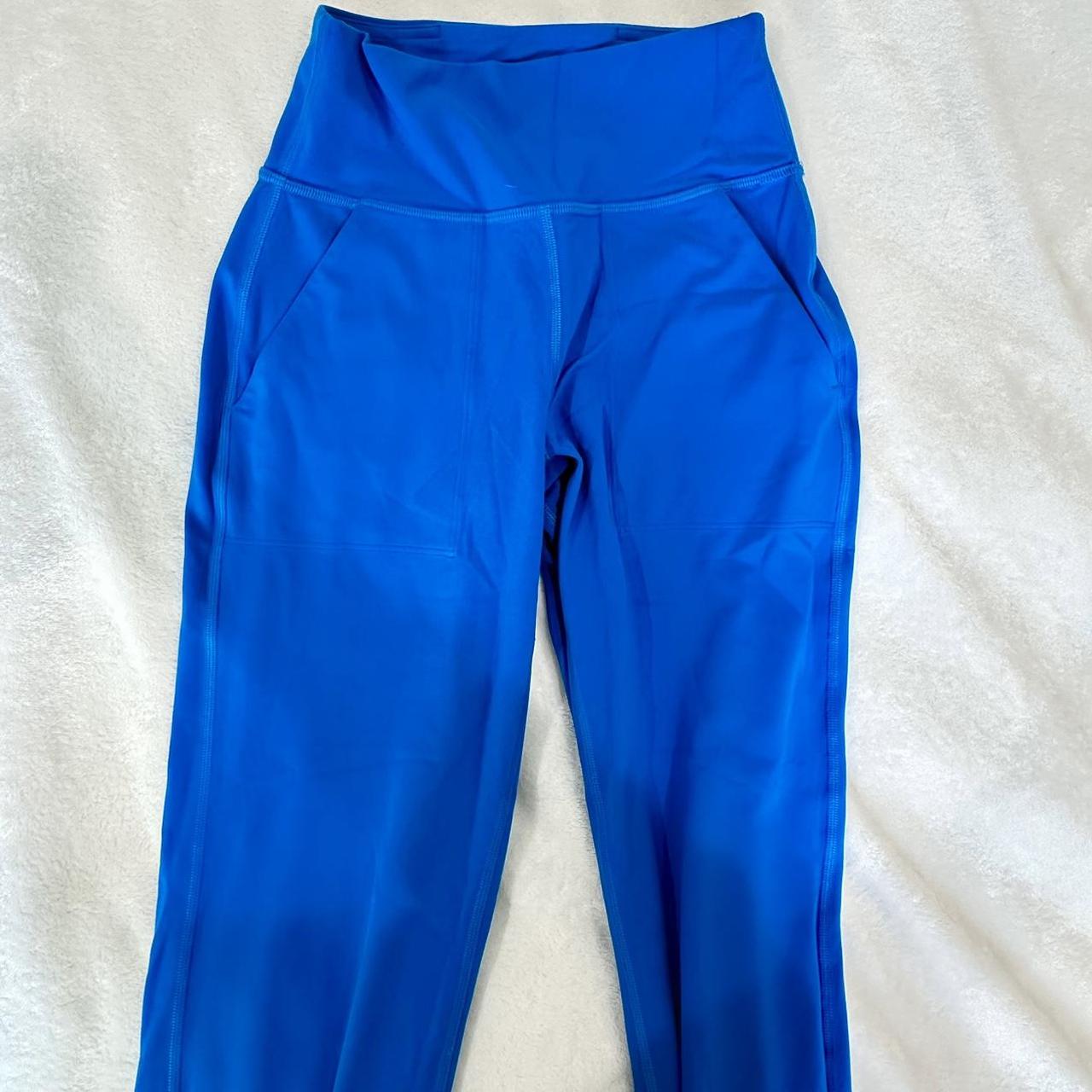 Lululemon poolside leggings !! 💙🩵💙 I have worn them... - Depop