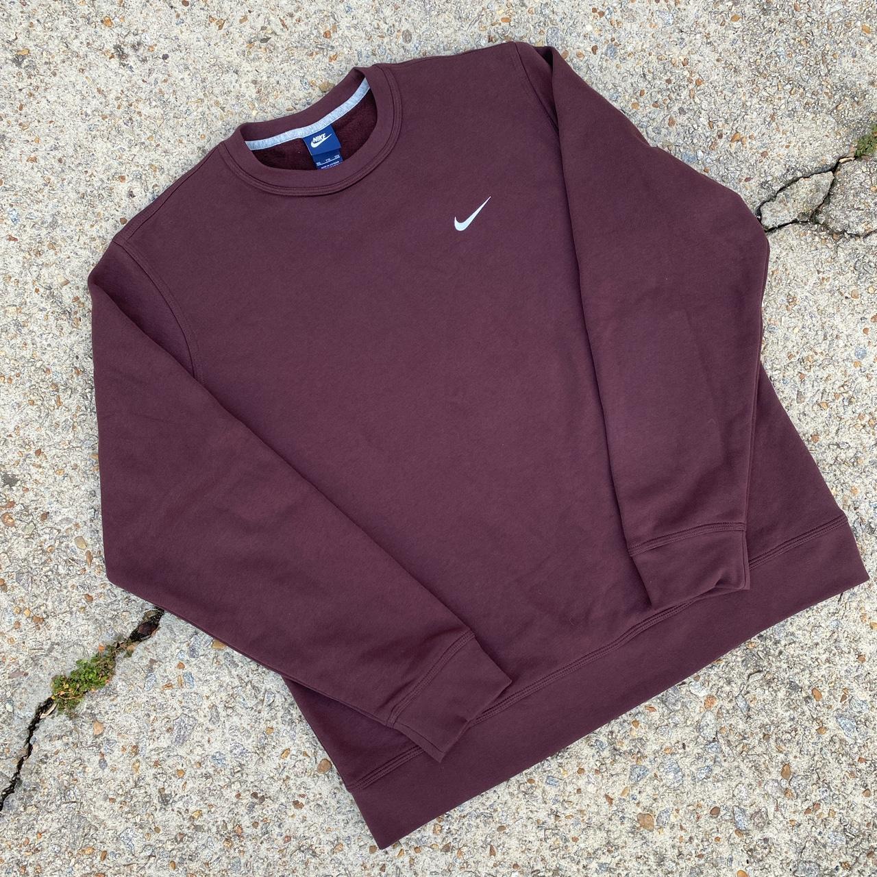 mens nike double swoosh sweatshirt