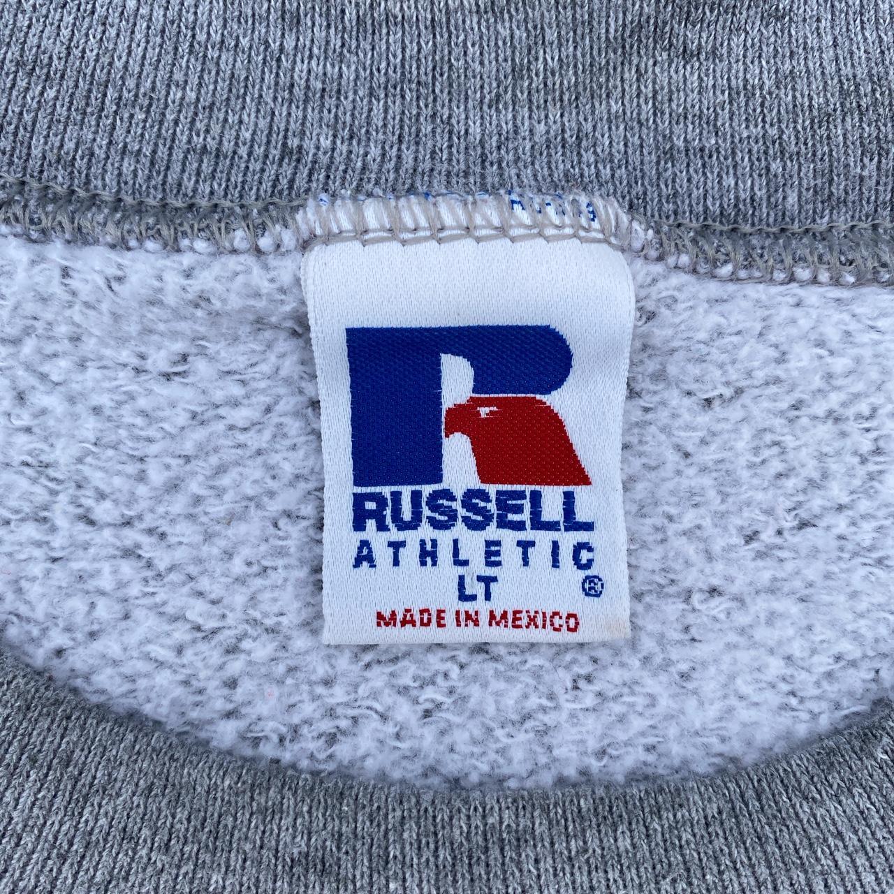 Russell Athletic Men's Grey and White Sweatshirt (3)
