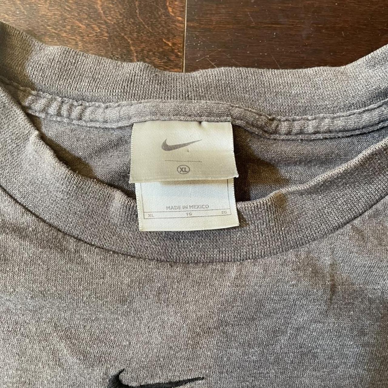 Nike Men's Grey T-shirt | Depop