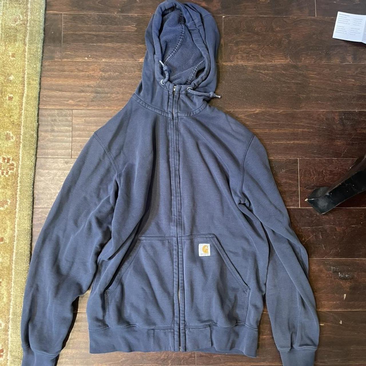 Carhartt Men's Navy Jacket | Depop