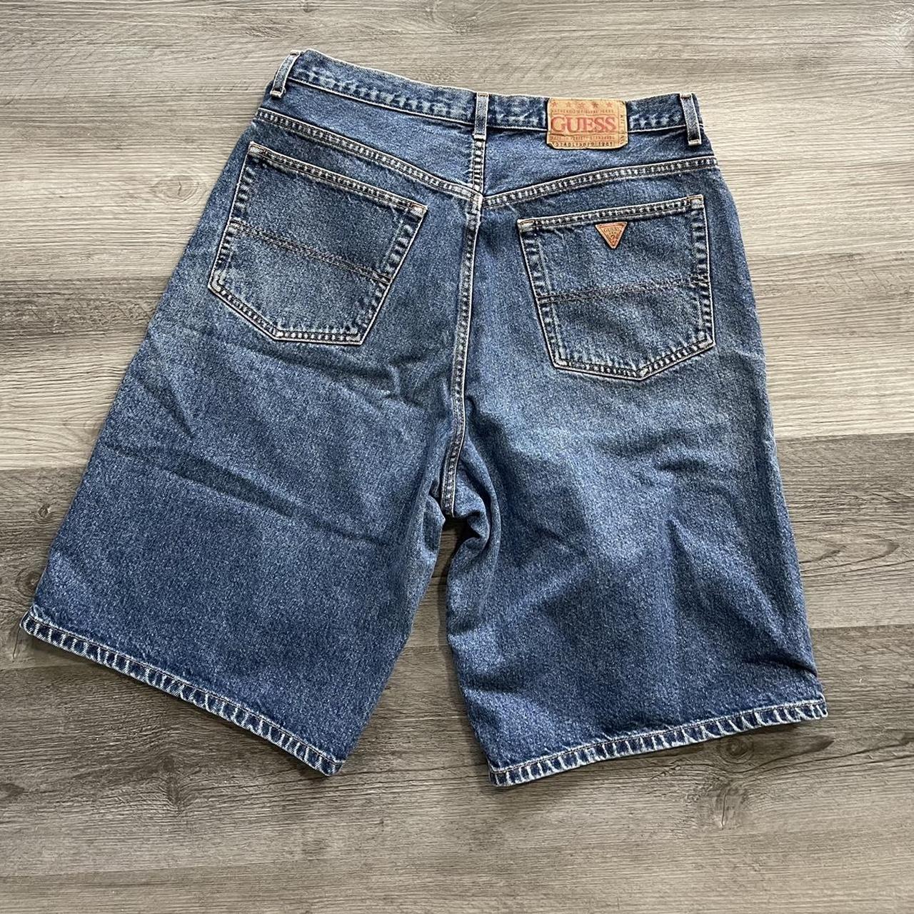 Guess Retro Vintage Jhorts Jean Shorts Size 36 Mens... Depop