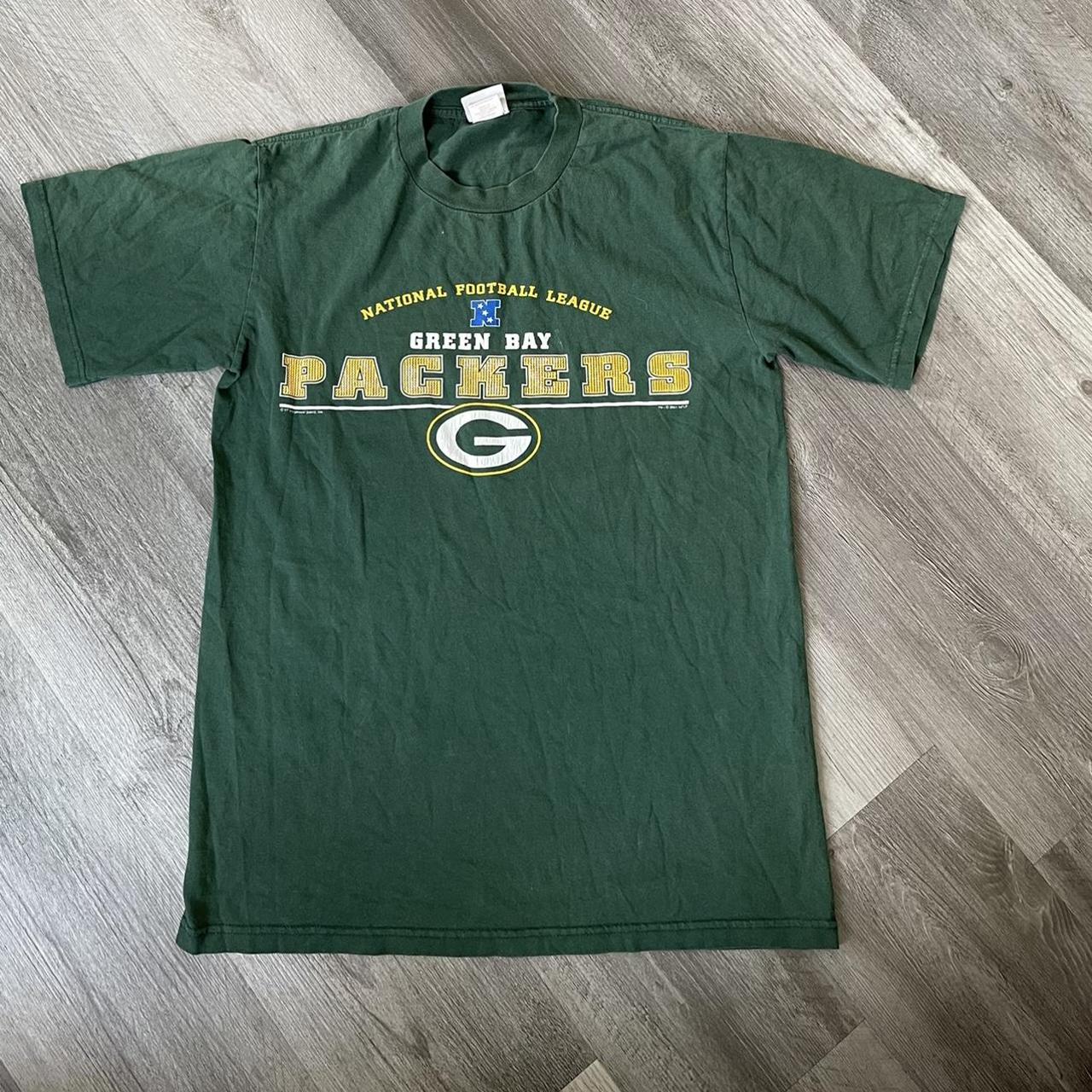 Vintage Green Bay Packers Shirt 2001 Mens - Depop