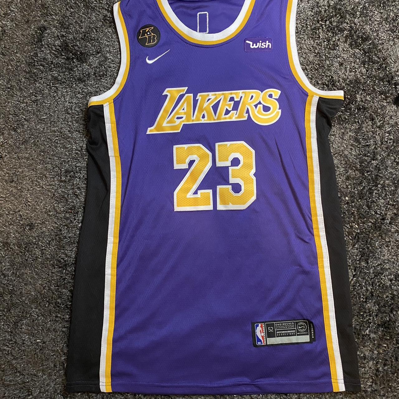 LEBRON JAMES LAKERS SWINGMAN JERSEY NIKE WISH - Depop