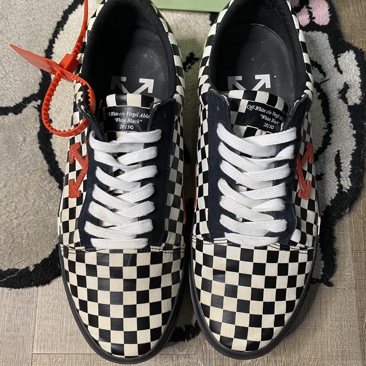 Off white store vulc low checkered