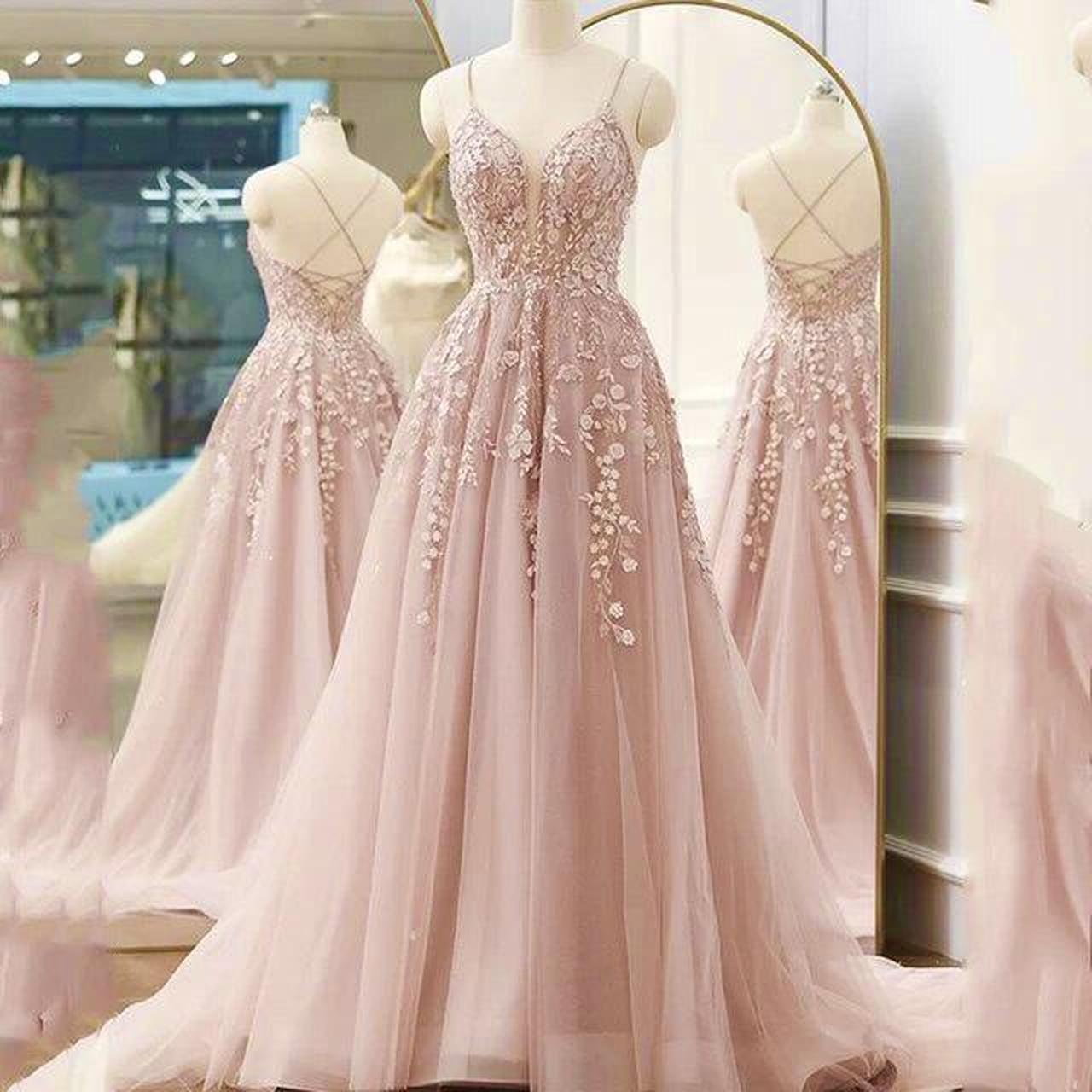 Light pink cheap princess dress