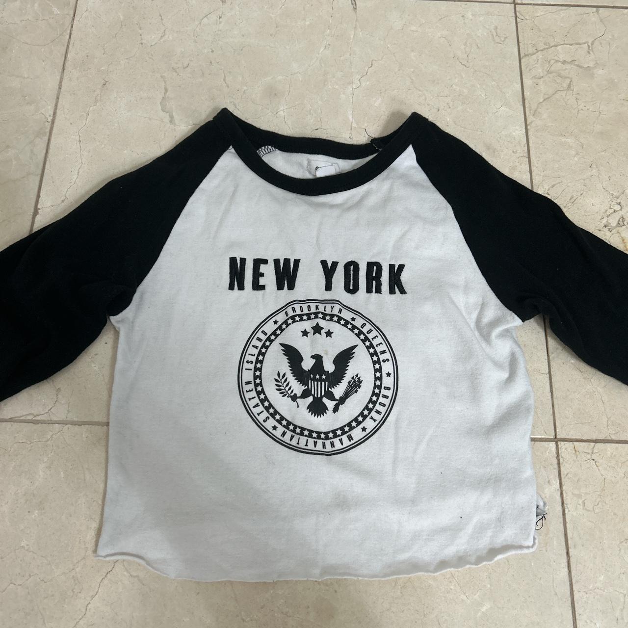 Garage New York Long Sleeve Crop super soft and in... Depop