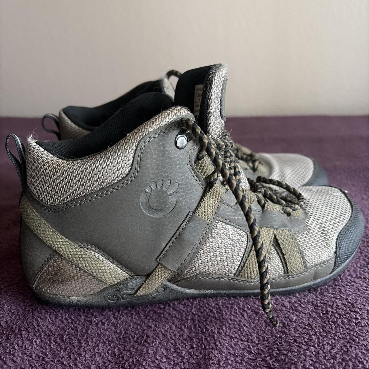 Xero shoes women's khaki and grey boots