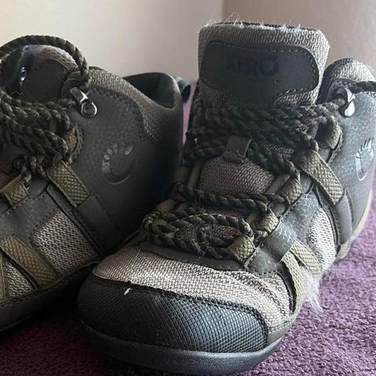 Xero shoes women's khaki and grey boots