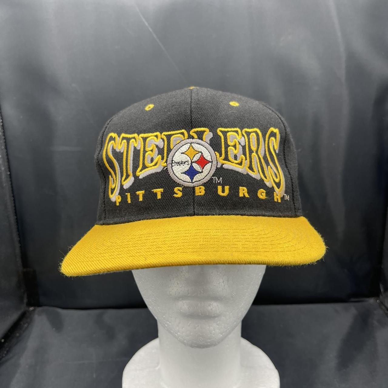 Vintage Pittsburgh Steelers Hat 90s Snapback Cap Drew Pearson