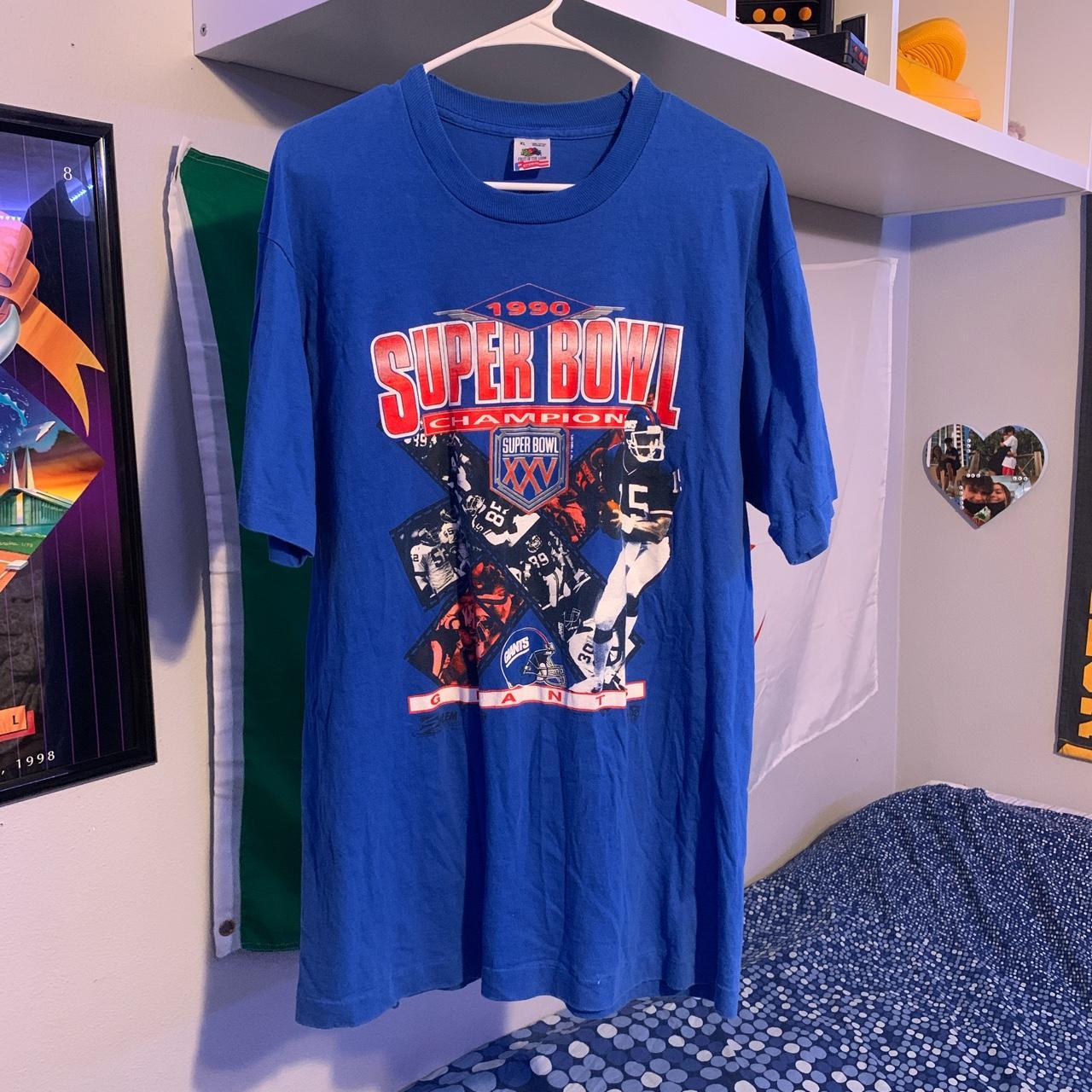 Vintage New York Giants Super Bowl Champions - Depop