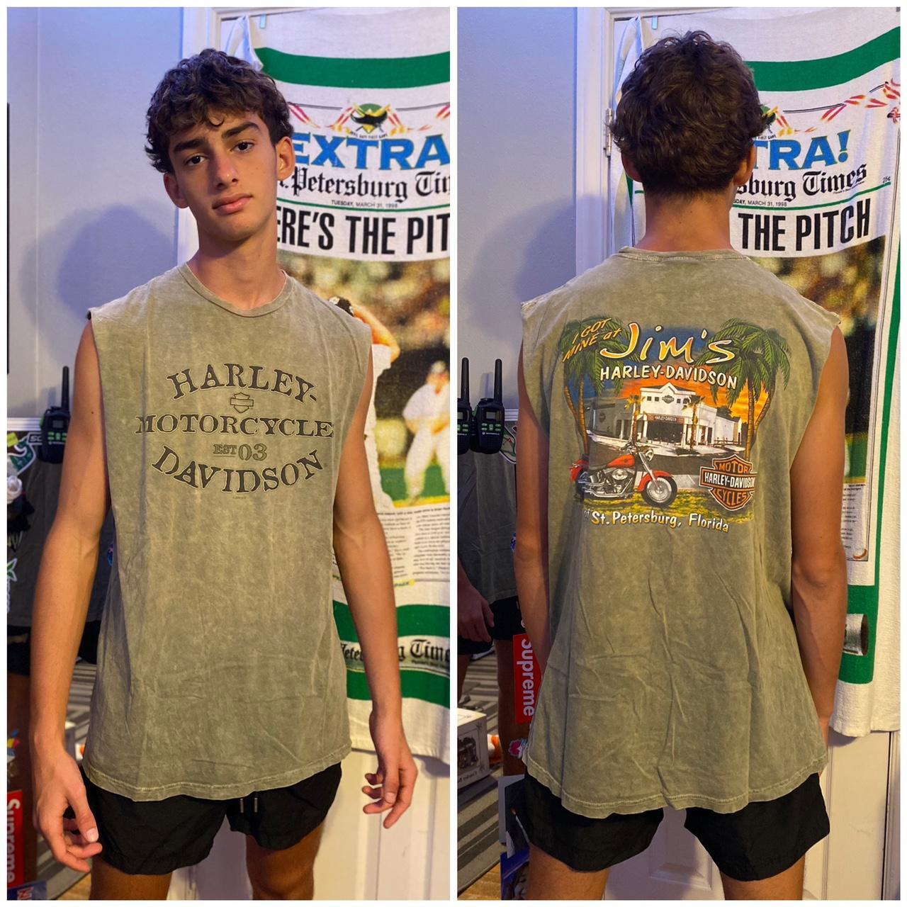 2008 Jim’s Harley Davidson x St. Petersburg Florida... Depop