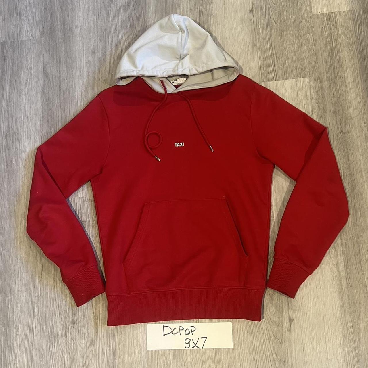 Helmut lang taxi hoodie red sale